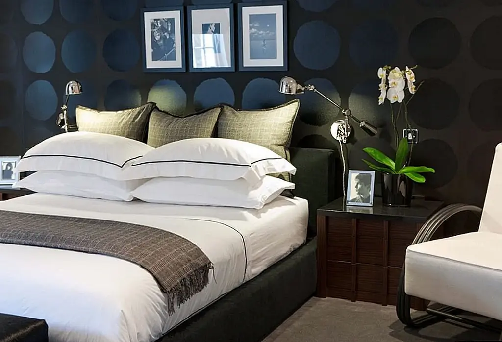 Различные отделочные краски могут добавить как текстуру, так и геометрический интерес. Изображение: Maurizio Pellizzoni