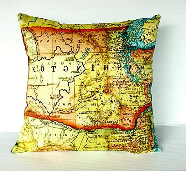 Карта подушек - это комбинация между двумя элементами, которые, по-видимому, не имеют ничего общего. Карты являются информативными, но они становятся декоративными, когда они отображаются в этой форме. С этими подушками карты вы можете заснуть, мечтая об идеальном отдыхе на другой стороне мира, или вы можете использовать их, чтобы продемонстрировать все прекрасные места, в которых вы уже были. Доступный за $ 50,81 в Etsy, старинные подушки карты являются одновременно творческими и интересными.