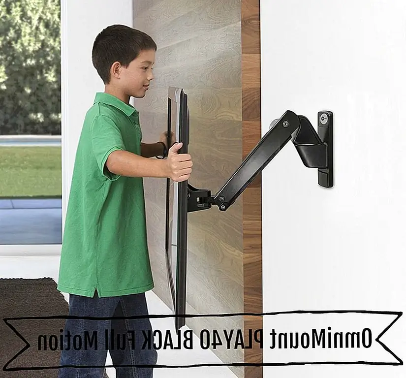 Это настенное крепление обеспечивает плавное, непрерывное и многонаправленное перемещение установленного телевизора. Никаких ручек не требуется из-за запатентованной технологии Constant Force, которая позволяет регулировать свет в касание, а также поворот силы тяжести, что позволяет наклонять. Крепление втягивается в 5.5 