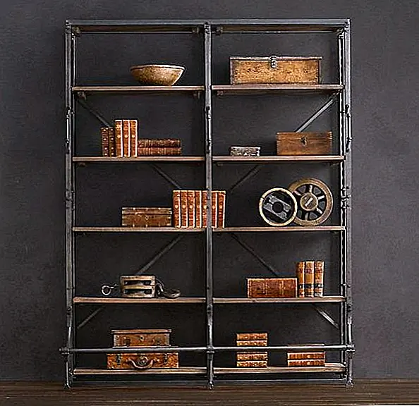 Старинный французский стеллаж