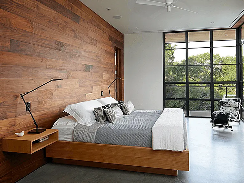 Поговорите со спальней, потому что ваши шкафы остаются чистыми. Изображение: Архитекторы Cornerstone