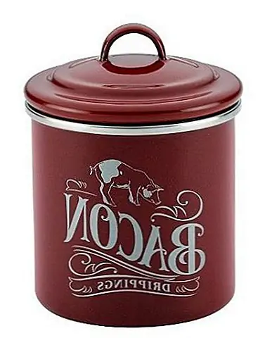 Эта покрытая эмалью стальная банка здесь, чтобы навсегда изменить вашу кухню. $ 14. Изображение: Цель