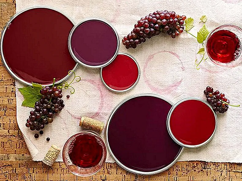 Бургундия и фиолетовый берут сигналы от ягод и вашего любимого красного вина в новейших оттенках вина и сливы. Изображение: Лучшие дома и сад