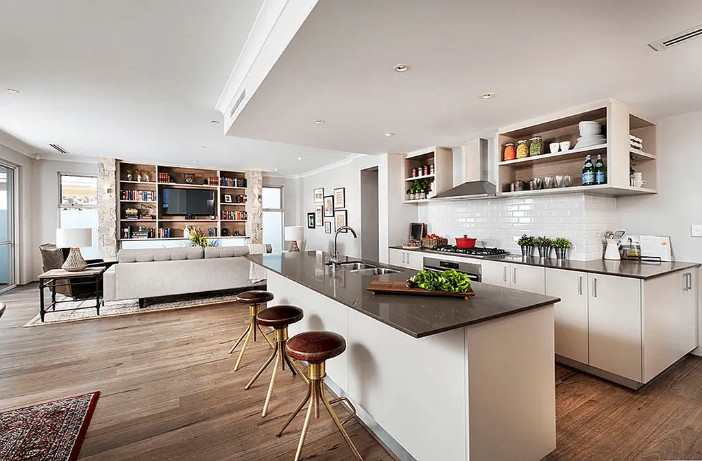 Современный открытый план. Источник изображения: Webb & Brown-Neaves