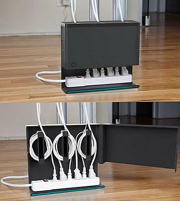 Практическое решение для скрытия кабелей для Uncluttered Interiors