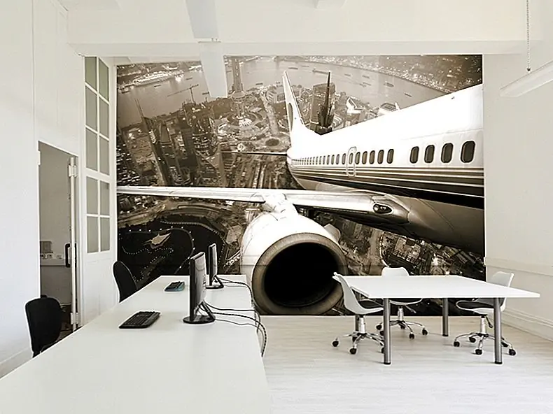 Потрясающие масштабные настенные фрески Добавление новых размеров в комнату