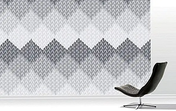 Тенденция вязания и вязания крючком в дизайне интерьера