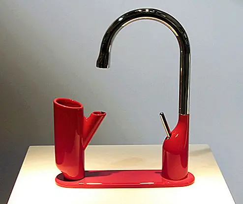 Кран Natura привносит уникальность в любую кухню. Он также подходит для ванной комнаты. Его дизайн представляет собой гибридную структуру, и это часть коллекции коллекционеров больших коллекционеров. Он состоит из крана и контейнера. Контейнер позволяет вам принести кусок природы внутрь и, возможно, иметь свежие цветы рядом с вами, работая на кухне. Это забавный и интересный дизайн, и это делает его особенно красивым и привлекательным.