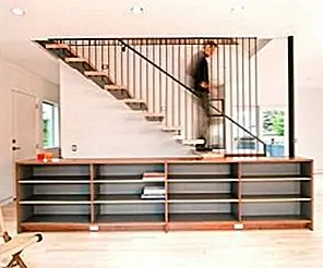 Современный интегрированный лестничный шкаф