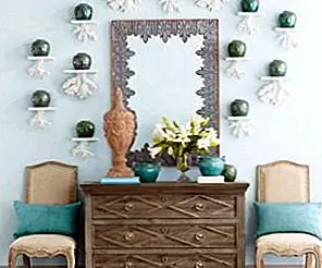 Зеркало листьев Acanthus Leaf