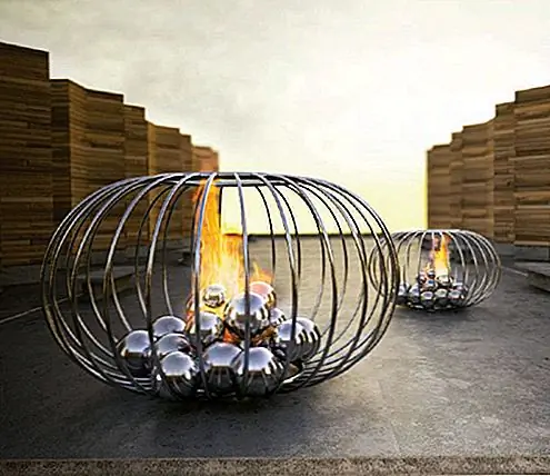 Футуристические проекты каминов Елены Коломбо