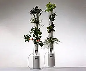 Вертикальный сад Windowfarm