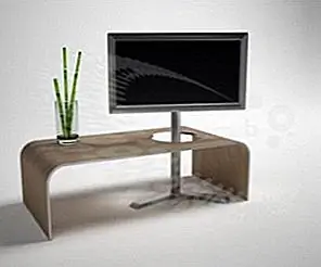 Многофункциональный журнальный столик Buc и подставка для телевизора - идеально подходят для небольших помещений