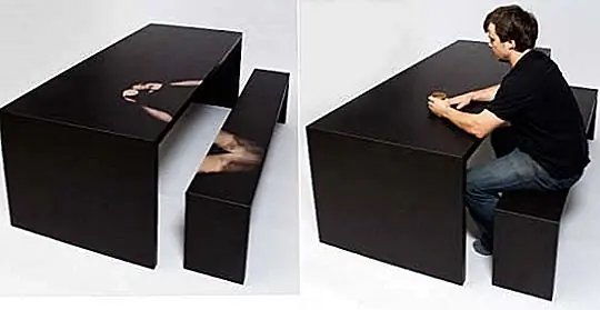 Термохромный стол и скамьи «Linger a Little Longer» Джей Ватсон