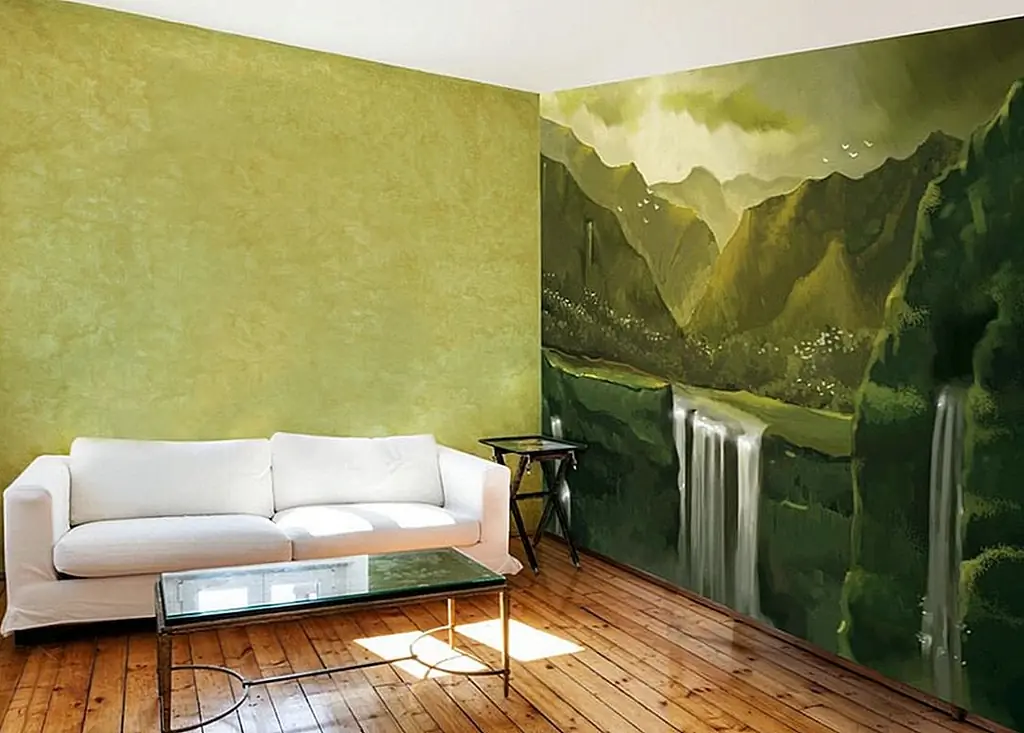 Притворяйся, будто живешь в дикой природе, без комаров. Изображение: Стены и фрески