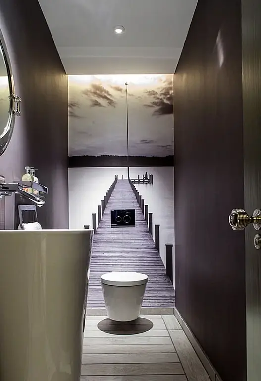 Путь оптической иллюзии создает визуальное расстояние. Изображение: Vastu