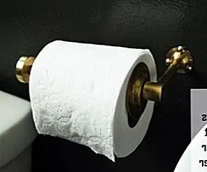 DIY Chic латунный держатель для туалетной бумаги