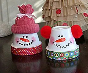 Nice DIY Снеговики из Terra Cotta Pots