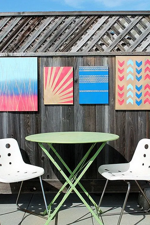 10 способов DIY современного искусства с распылительной краской