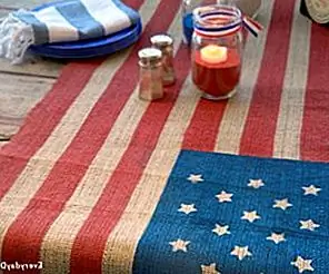 10 Патриотический 4 июля Идеи декорации стола для успешной вечеринки