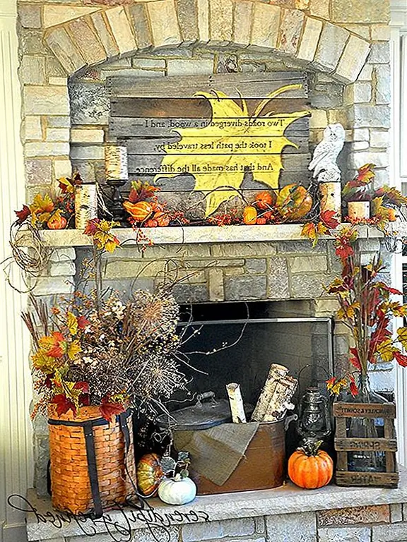 Для этой части вам понадобится талант, чтобы вы могли сделать это самостоятельно или попросить о помощи у друга, который немного талантнее вас. Используйте мел, чтобы сделать эскиз листа и нарисовать его желтым. Убедитесь, что вы используете разные оттенки, чтобы зафиксировать свою истинную красоту. Затем вы можете также нарисовать остальную часть знака. Когда все будет сухим, вы можете написать сообщение на знаке. Используйте черную краску для распыления, так как это цвет, который выделяется на желтом и сером фоне. {Найден на serendipityrefined}.