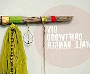 Креативная вешалка для коряги, еще один оригинальный проект DIY