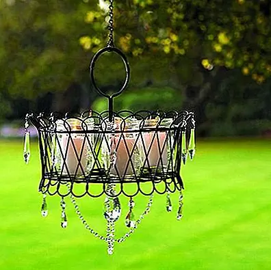 DIY наружная люстра