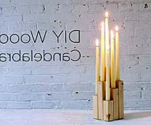 DIY Wood Candelabra: Высокий стиль при низкой стоимости