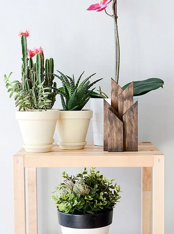 DIY Scrap Wood Современное горное искусство