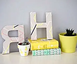 Цветные яркие письма