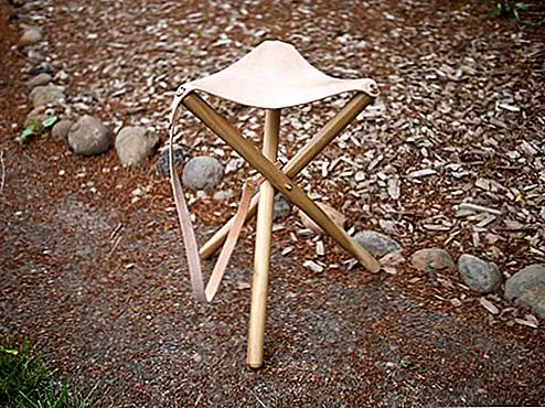 Практичный стул для кемпинга DIY