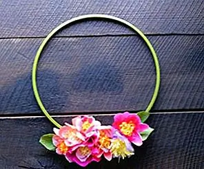 DIY Crepe Paper Цветочный весенний венок