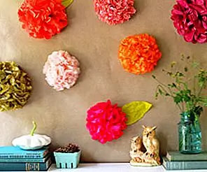 Сделай сам тканевый бумажный цветок