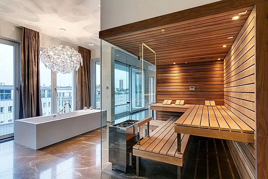 Сауна - воплощение скандинавской культуры. Источник изображения: Престижные сауны