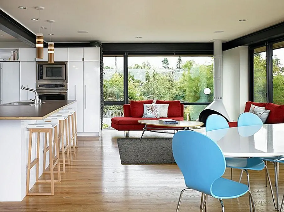 Скандинавская мебель современна и имеет простые, прямые линии. Источник изображения: Baan Design