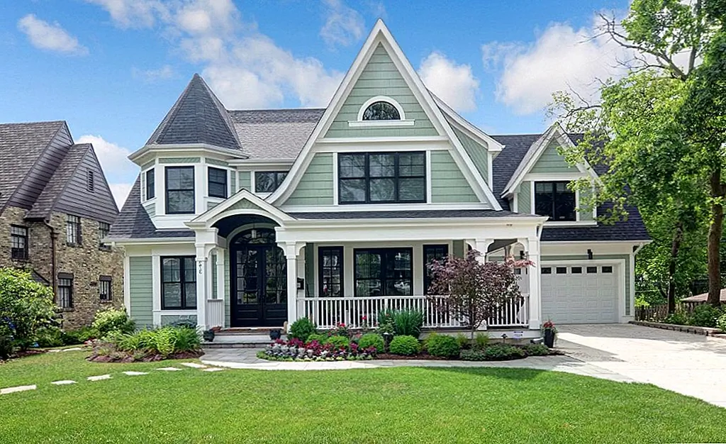Викторианские дома доминировали в 19 веке. Изображение: Rite Way Custom Homes Викторианские дома доминировали в 19 веке. Изображение: Rite Way Custom Homes