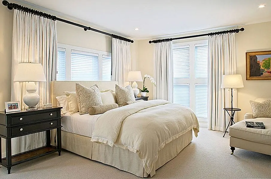 Иногда легче всего купить белоснежные постельные принадлежности. Источник изображения: Линда Бурхардт