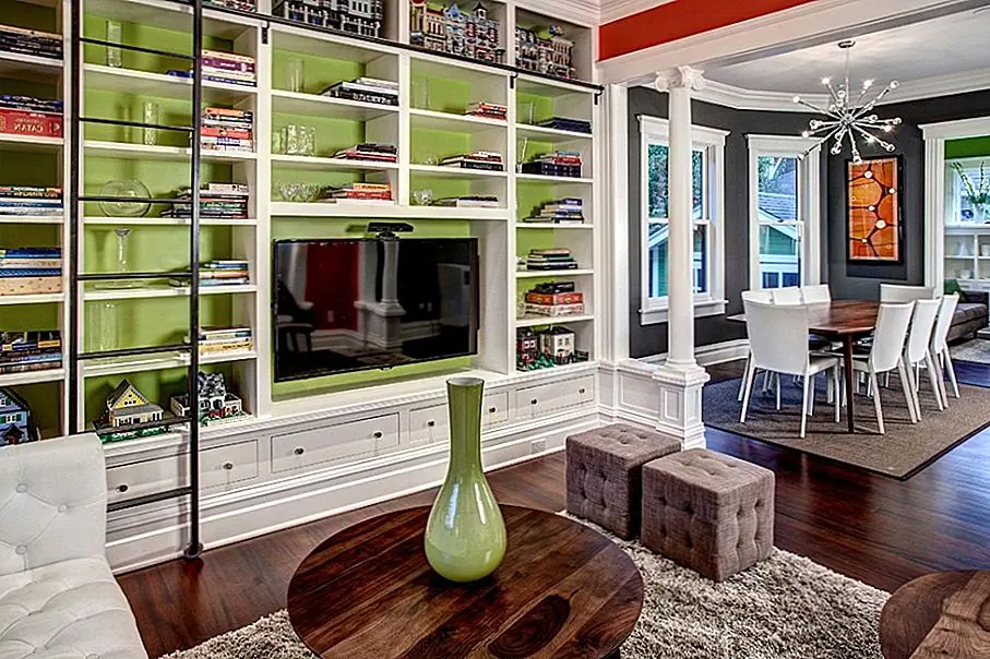 Какой отличный способ отображать ваши модели Lego на этих полках! Источник изображения: доска и веллум