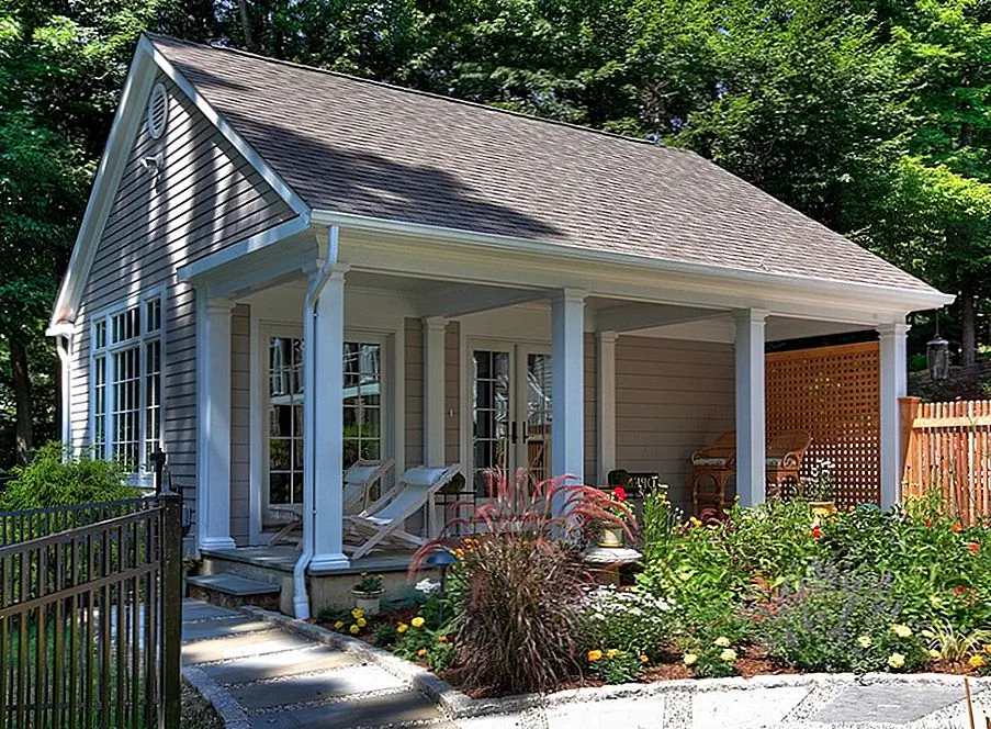 Жизнь может быть расслабляющей и приятной, когда у вас нет большой ипотечной оплаты. Источник изображения Blansfield Builders