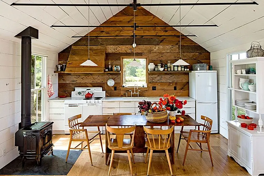 Меньшие дома уменьшают наш экологический след в мире. Источник изображения: Дизайн интерьера JH