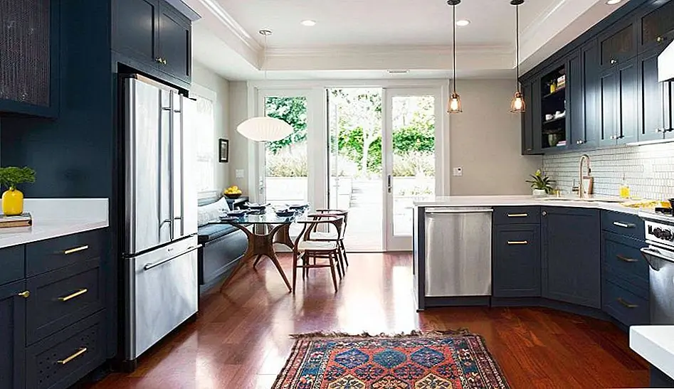 Выключите выдвижные ящики, чтобы придать комнате новый облик. Изображение: Золотые интерьеры