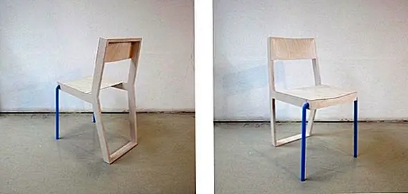 Простой, но классный дизайн: 95% деревянный стул от Remmelt Dirksen