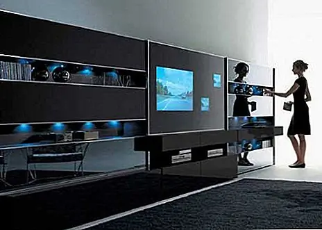 Современный модульный блок стены от MisuraEmme