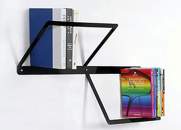 Книжная полка Duo: минималистичная, стильная и функциональная