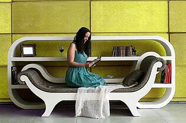 Модный и удобный читальный уголок для чтения