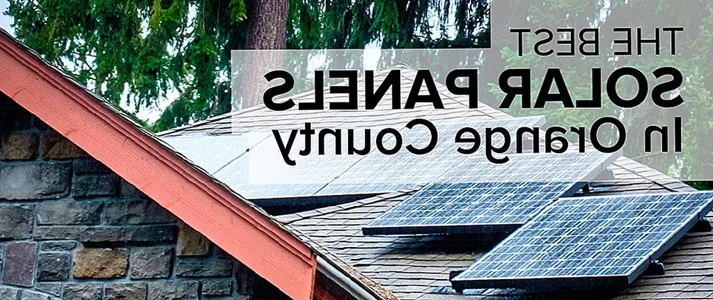 Солнечные панели в Orange County