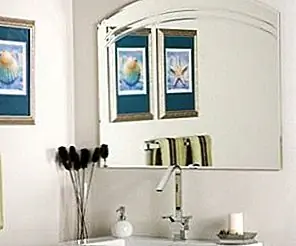 Зеркало для стен ангела для ванной или входа