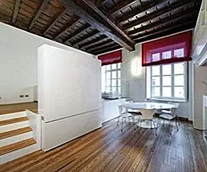 Небольшой дом с шикарным пространством для экономии пространства