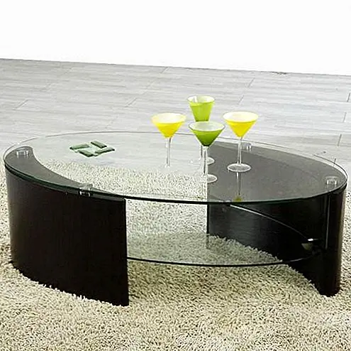 Темные и Черри Современные журнальные столы