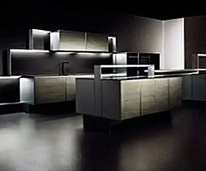 Будущая модульная кухня для мужчин по дизайну Porsche